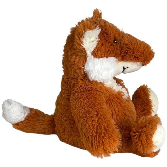 Intelex Warmies Large Fox Plush 9” Sitting Stuffed Animal Toy Microwave Sensory - Picture 3 of 7